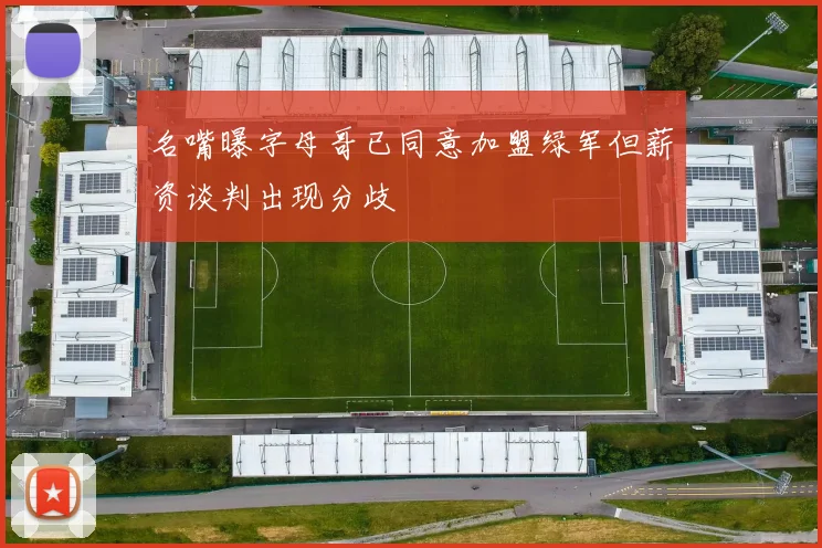 名嘴曝字母哥已同意加盟绿军但薪资谈判出现分歧